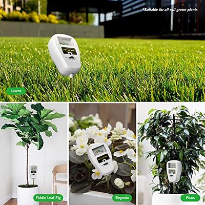 Soil Moisture Meter Temperature Humidity Tester Home Lawn Plants Soil  Moisture Meter Outdoor Humidity Sensor Humidity Meter Tool