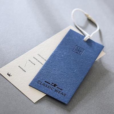 500 Custom Embossed Hang Tag Hang Tag Embossed Embossed Hang 