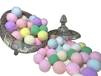 10pcs 15mm Wool Felt Balls Fluffy Soft Pompom Balls Handmade