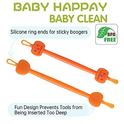 3 Pack Baby's Nasal Booger & Ear Picker, Nose Cleaning Tweezers