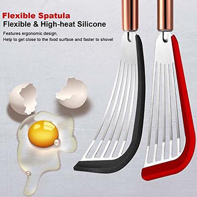 Flexible Slotted Stainless Steel Spatula