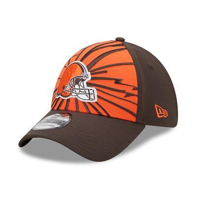 Cleveland Browns New Era Dawg 59FIFTY Fitted Hat - Brown/Orange