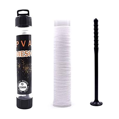 5M/10M PVA Mesh Kit Carp Fishing Mesh Accessory Tools with Funnel and  Plunger for Boilie Bait Rig,Size 25mm,37mm,44mm Available  (1-25MM(Width)-5M) - Yahoo Shopping