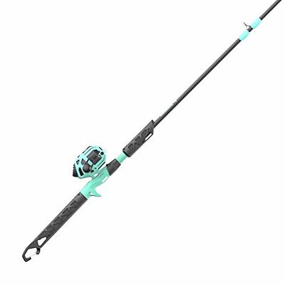 Zebco Kids Rambler Spincast Reel and Fishing Rod Combo, 5-Foot 3-Inch  2-Piece Fishing Pole, Size 30 Reel, Changeable Right- or Left-Hand  Retrieve, Pre-Spooled with 8-Pound Zebco Cajun Line - Yahoo Shopping