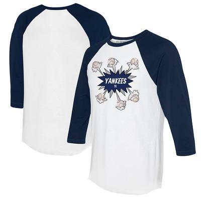 Official New York Yankees Long-Sleeved Tees, Yankees Raglan, Long