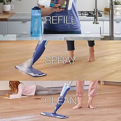 Bona Hardwood Floor Cleaner Spray - 32 fl oz - Residue-Free Floor Cleaning  Solution for Wood Floors