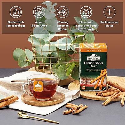 Ahmad Tea Green Tea, Lemon, Mate, & Matcha Slim Natural Benefits Teabags,  20 Ct (Pack Of 6) - Caffeinated & Sugar-Free