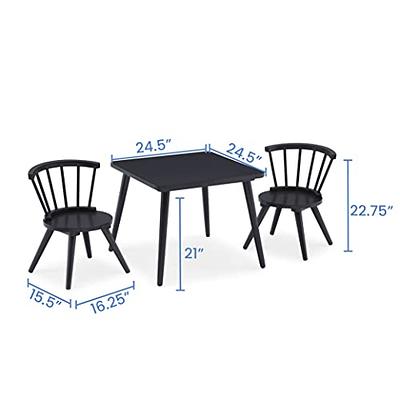  Delta Children MySize Kids Wood Table and Chair Set (2