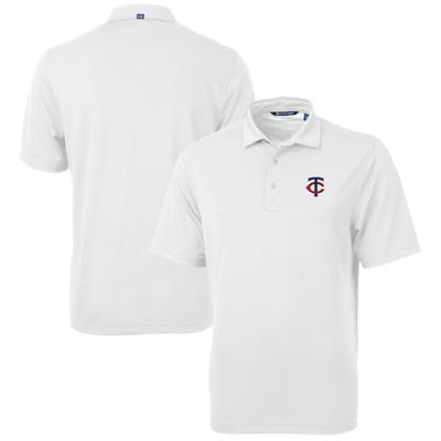 Chicago Cubs Cutter & Buck Advantage Tri-Blend Space Dye Mens Big and Tall Polo