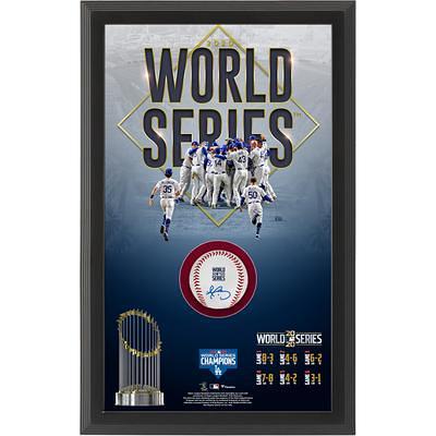 Corey Seager Los Angeles Dodgers Autographed 2020 MLB World Series