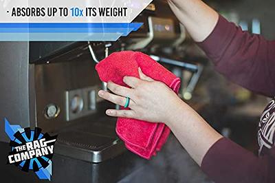 The Rag Company - All-Purpose Microfiber Terry Cleaning Towels