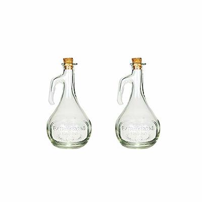 Oil Dispenser Bottle, 500ml Olive Oil Dispenser Oil Sprayer, Clear Glass  Refillable Oil And Vinegar Dispenser Bottle With Measuring Scale Pump For  Kit