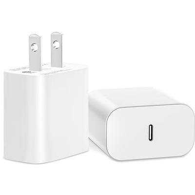 iPhone 15 USB Charger Block Fast Charging,20W PD Type C Charger USBC Power  Adapter Brick Cube Fast Charging Box Compatible iPhone 15Pro Max