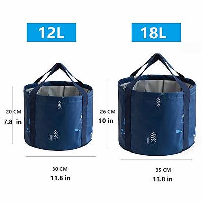 Luxtude Collapsible Bucket with Handle, Lightweight Folding Water Container  5 Gallon (20L), Portable Collapsible Bucket for Fishing, Camping, Hiking,  Backpacking, Outdoor Survival, Car Washing - Yahoo Shopping