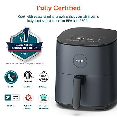 GoWISE USA 3.7-Quart 7-in-1 Programmable Air Fryer with Recipe