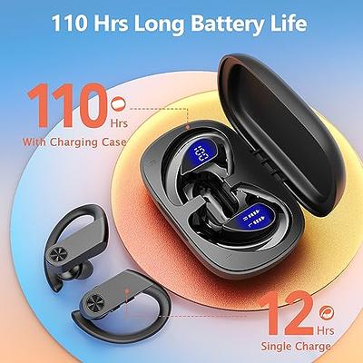  True Wireless Earbuds Bluetooth 5.3 with Microphone, TWS Ear-Buds  in-Ear Headphones with Charging Case,Waterproof Cordless Blue-Tooth  Earphones for Samsung,Android,iPhone,Running,Sport and Workout : Electronics