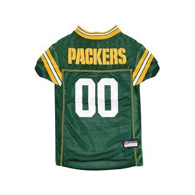 Pets First Green Bay Packers Mesh Dog Jersey, Large