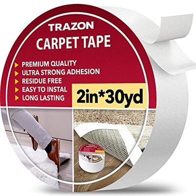 BEILAEEA Double Sided Tape Heavy Duty, Extra Large Nano Double Sided  Adhesive Tape, Clear Mounting Tape Picture Hanging Adhesive Strips,Removable  Wall Tape Sticky Poster Tape Decor Carpet Tape(9.85) - Yahoo Shopping