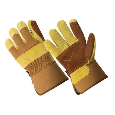 FIRM GRIP Large Winter Cowhide Leather Work Gloves, Tan - Yahoo Shopping