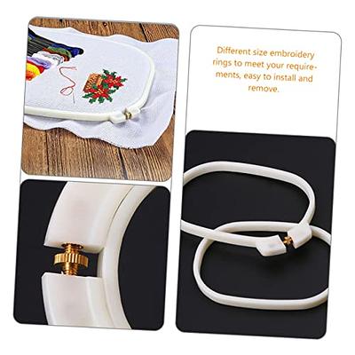 4pcs square embroidery hoop plastic embroidery hoops cross ornament frames