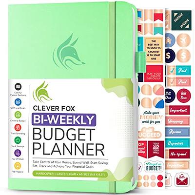 Clever Fox Budget Planner - Undated - Expense Tracker Notebook. Monthly  Budgeting Journal, Finance Planner & Accounts Book to Take Control of Your  Money. Start Anytime. A5 Size Dark Green Hardcover 