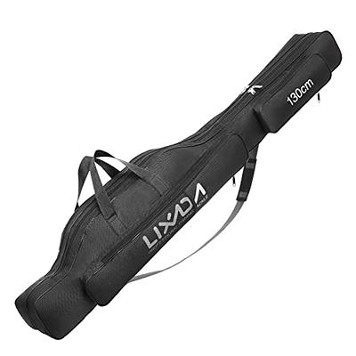 Lixada 100cm -210cm Fishing Bag Portable Folding Fishing Rod Reel Bag  Fishing Tackle Carry Case Carrier