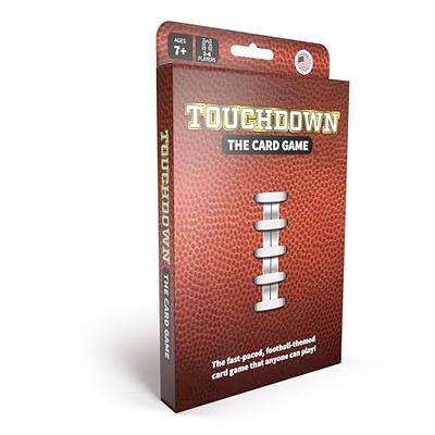 TOUCHDOWN The Card Game - The Fast-Paced, Football Themed Card Game That  Anyone Can Play, Includes 160 Playing Cards, 2-4 Players, Ages 7+, Family  Game Night, Card Games for Adults, Stocking Stuffers - Yahoo Shopping