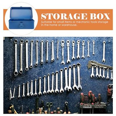 DOITOOL Tool Storage Case Portable Tool Storage Box Iron Toolbox Small Tool  Box with Metallic Clutch Repairing Tool Organizer for Home Car Tools Nails  Pins Portable Tool Case - Yahoo Shopping