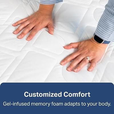 Memory Foam Mattress Topper - Queen Mattress Pad with 2 Inch Cooling Gel  Insert & Washable Ventilated Cover - Queen Size Mattress Toppers by Sleep  Is The Foundation - Yahoo Shopping