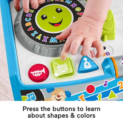 Fisher-Price Baby Toddler & Preschool Toy 4-in-1 Learning Bot with Music  Lights & Smart Stages Content for Ages 6+ Months