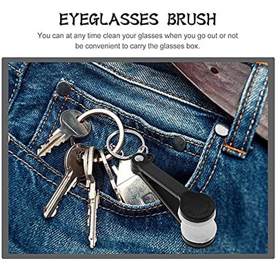 Glasses Cleaning Kit Eyeglass Cleaner - Portable Glasses Cleaner Tool with  Lens Cleaners Spray (Anti Fog), Glasses Repair Kit with Screws, Travel All