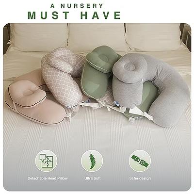 Momcozy Original Nursing Pillow and Positioner - Plus Size Feeding Pillow |  Breastfeeding, Bottle Feeding, Baby Support | with Adjustable Waist Strap