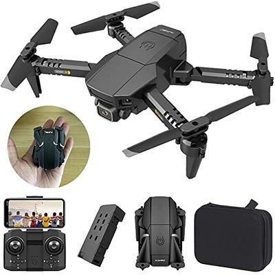 ATTOP Drones with Camera for Adults - 1080P FPV Drone with Carrying Case,  Foldable RC Drone W/2 Batteries, Altitude Hold, Headless Mode, ATTOP Camera