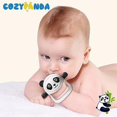 Frida Baby Get-A-Grip Teether | 100% Food-Grade Silicone Teether Toy for  Baby 0-6, 12, 18 Months Infant, Reaches Front, Back, and All New Teeth  Types