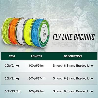 Piscifun Fishing Line Backing, Braided Fishing Backing Line, 20LB, 100yds,  Orange - Yahoo Shopping