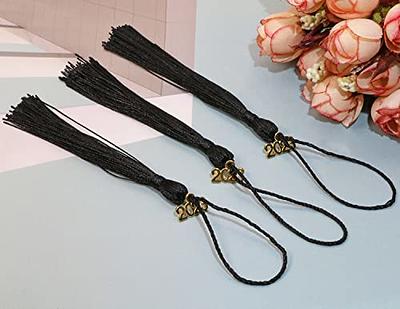 Tupalizy 10PCS Mini Silky Handmade Bookmark Tassels with 20PCS 2023 Year  Charms for Graduation Keychain Earring Jewelry Making Wedding Favors  Souvenir Gifts Tags DIY Craft Projects, Black and Gold - Yahoo Shopping