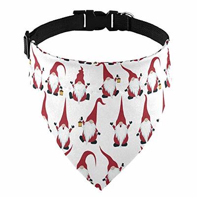 Touchdog 'Bad-to-the-Bone' Star Patterned Fashionable Velcro Bandana - Small - Pink