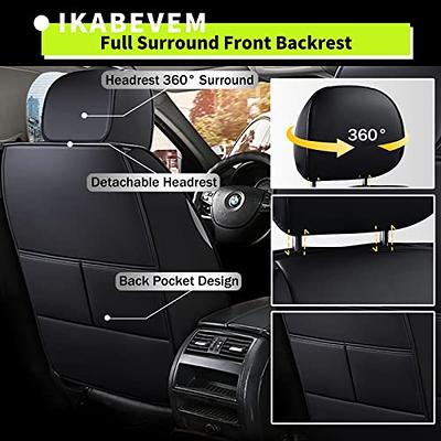 IKABEVEM Car Seat Covers Fit for Ford Explorer 2004-2024 Seat