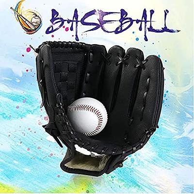 Baseball Gloves - Left Handed Softball Fielding Glove - Durable Leather Softball Picher Mitt- Adult and Youth Fielding Glove - Outdoor Sports