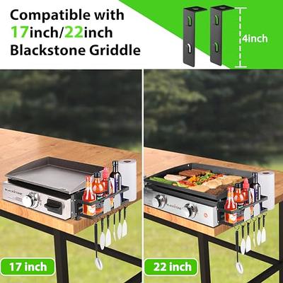 Upgraded Griddle Caddy Space Saving BBQ Accessories Storage Box