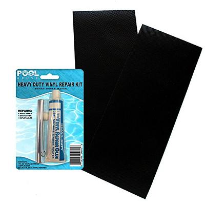 Pool Liner Patch Kit, Heavy Duty Vinyl Repair Kit For Above Ground Swimming  Pool Liners, Air Mattress Patch Kit For Inflatables