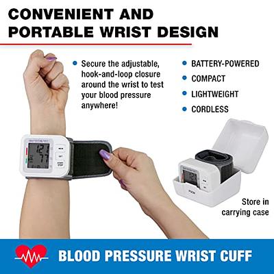 Baseline Mark of Fitness WS-820 Automatic Wrist Blood Pressure Monitor,Grey  - Yahoo Shopping
