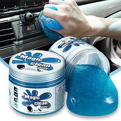 TICARVE Cleaning Gel for Car Cleaning Putty Car Slime for Cleaning Car  Detailing Putty Detail Tools Car Interior Cleaner Automotive Car Cleaning  Kits Keyboard Cleaner Blue Purple (2Pack)