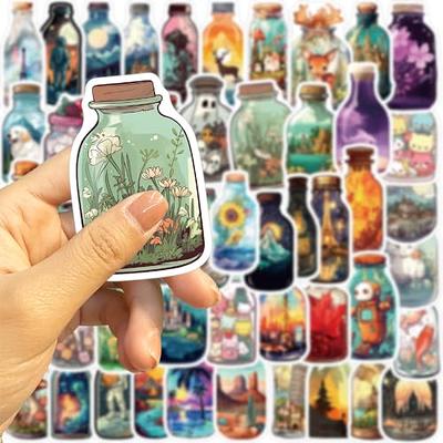 50PCS Mini Size Inspirational Water Bottle Stickers for Teens