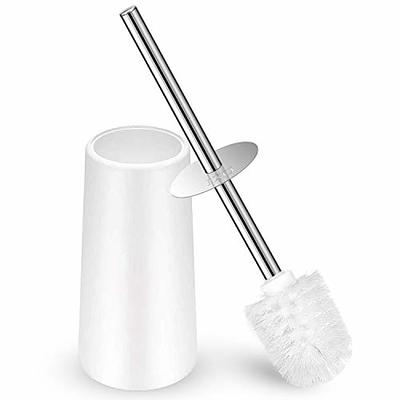 Maxdot 3 Sets Silicone Toilet Brush and Holder Compact Size Toilet Bowl  Brush with Handle Silicone Toilet Cleaner Brush Drip Proof Toilet Scrubber  for Bathroom Restroom (Gray,Stylish) - Yahoo Shopping