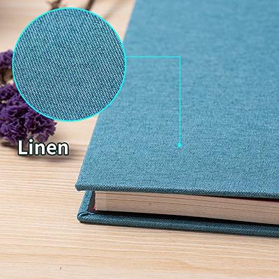 Potricher Large Photo Album Self Adhesive 3X5 4X6 5X7 8X10 Pictures Linen  Cover