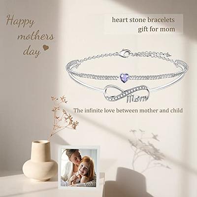 Mother's day Gift Mother Son love Charm Bracelet Necklace Gift for