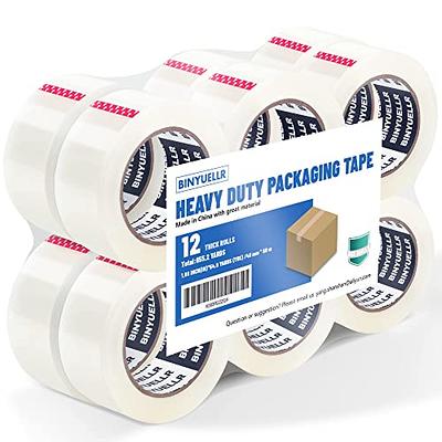 AlexHome 2 inch Heavy Duty Packing Tape for Moving,2.7 Mil,Total