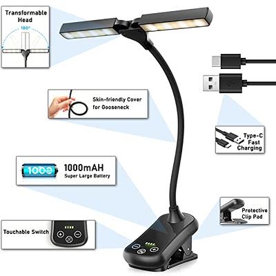 Monotremp Neck Lights Hands Free Rechargeable 80H Runtime, Amber