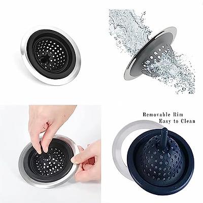 6 Pack Sink Strainer for Kitchen Sink Drain Silicone Sink Stopper Garbage  Disposal Drain Stopper 4.5'' Diameter - Yahoo Shopping